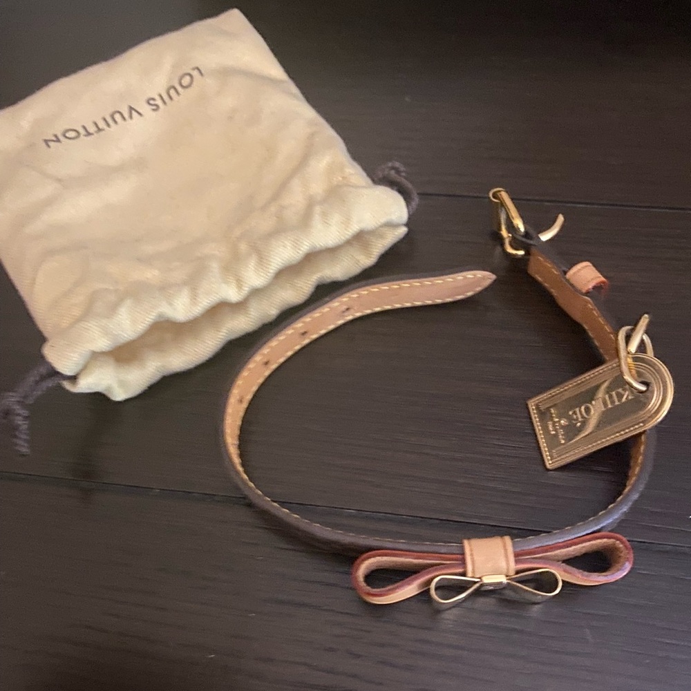 LOUIS VUITTON BAXTER DOG COLLAR